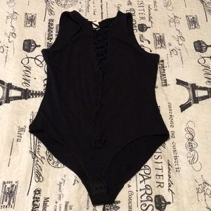 Lace Up Bodysuit